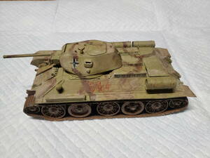 タミヤ　ロシア　Ｔ３４/７６　ドイツ捕獲仕様　　1/３５スケール　初期物