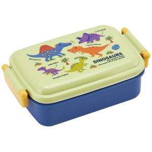 ディノサウルス お弁当箱 450ml ランチボックス 抗菌 ドーム型 食洗機対応 DINOSAURS PICTURE BOOK スケーター