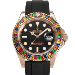 ロレックス ROLEX ヨットマスター 40 116695SATS ブラック文字盤 中古 腕時計 メンズ