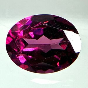 ソ付!!1円〜!!≪天然ロードライトガーネット2.719ct≫n 約9.6×7.6mm ルース 裸石 garnet ソーティング付 宝石 DC0/EA4 テDE0◎w4 97