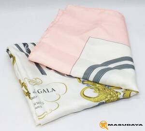 ◆◇【美品】HERMES エルメス スカーフ カレ90cm BRIDES de GALA 式典用馬勒◇◆