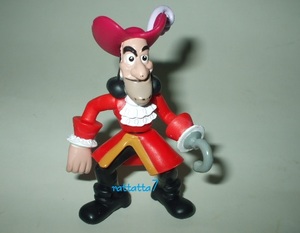 ☆Disney☆Peter Pan☆Captain Hook☆ピーターパン☆フック船長☆PVC人形☆ディズニー