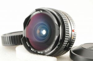 [美品] Minolta ミノルタ New MD 16mm f/2.8 #2471