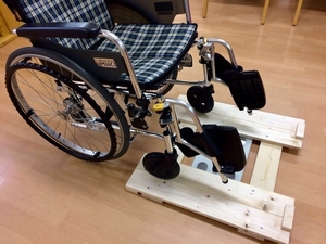 介護、グループホーム必見！車椅子用体重計セット