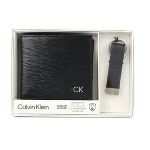 新品 CALVIN KLEIN カルバンクライン 財布 キーリング セット 本革 レザー メンズ 31CK330016 ギフト