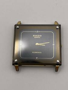 【稼働】 RADO 腕時計 4P ダイヤ ラドー フローレンス クオーツ 121.2019.2 メンズ レディース 時計 ジャンク