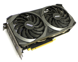 【中古】MSI製グラボ GeForce RTX 3070 VENTUS 2X OC PCIExp 8GB [管理:1050020922]