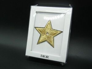 ■未開封■新品■未使用■ ChristianDior クリスチャンディオール スター 星 ピンバッジ ピンブローチ アクセサリー ゴールド系 DD8896