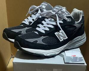 【美品】New Balance 993 US10.5 28.5 MADE IN USA MR993BK