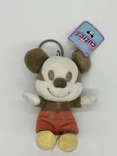 輸入品 ディズニー ミッキー キューティー ぬいぐるみ マスコット キーホルダー