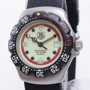 2501-518 QZ タグホイヤー フォーミュラ1 プロフェッショナル 200M WA1411 クオーツ 腕時計 TAG HEUER 日付 回転ベゼル