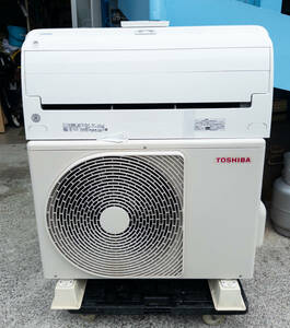 3Q売切！税無し◇東芝 ルームエアコン 大清快 RAS-G281R(W)◆おもに10畳◆2.8kw◆AC100V◆2020年製◆無風感冷房◆◆0710-7