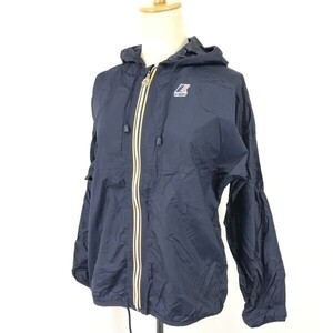 ケーウェイ/K-way☆ナイロンパーカー【レディースS/紺/navy blue】マウンテン/ウインドブレーカー/Polyamide Jacket/Jumper/hoodie◇cBH630