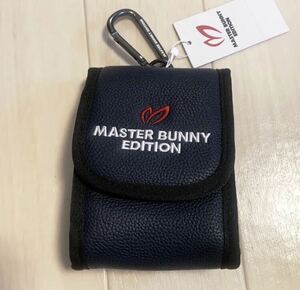 新品■9,020円【マスターバニー】スコープケース　合成皮革　ネイビー　ポーチ　マスターバニーエディション MASTER BUNNY EDITION 