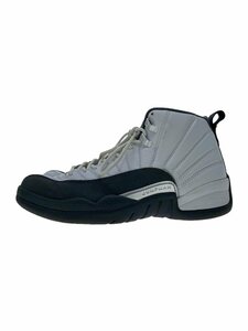 NIKE◆Air Jordan 12 Dark Grey/ハイカットスニーカー/27cm/WHT/130690-160