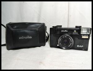 minolta ミノルタ HI-MATIC AF コンパクトカメラ カメラレンズ 38mm 未チェック ジャンク カメラ 中古 camera used junk