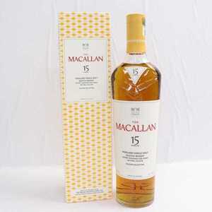 1円~MACALLAN（マッカラン）15年 シェリーシーズンド オークカスク カラーコレクション 43％ 700ml C25A040002