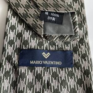 VALENTINO(ヴァレンティノ) 緑チェックネクタイ