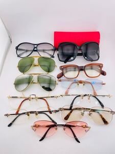 QA15 RayBan 10KGO/ Burberry/St Dupont/Lanvin/ Morabito メガネ サングラス まとめ ビンテージ ツーポイント フレーム 度に入り レイバン