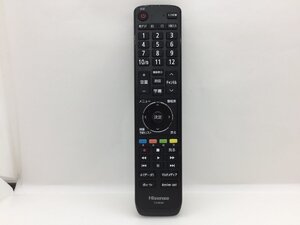 Hisense　リモコン　EN3M39　中古品F-2955