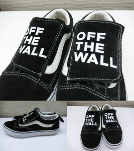 VANS OLD SKOOL DX V36SCL+W.LOGO スニーカー スウェード メンズ 23.0cm US5 EUR36 BLACK/WHITE 女性　お子様