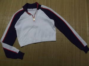 まとめて即決！当時物　昭和レトロ　ショート丈　HALFZIP　セーター　古着系