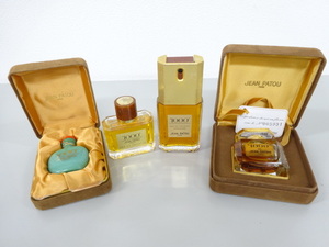 4点セット まとめて 未使用品含む JEAN PATOU ジャンパトゥ 1000 45ml 30ml 15ml 7ml オードトワレ EDT 香水 フレグランス