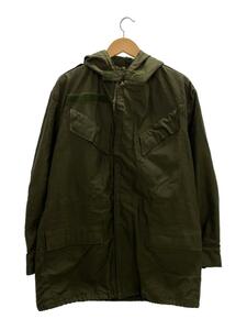 MILITARY◆モッズコート/M-64/ベルギー軍/コットン/KHK/無地