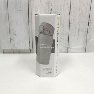 ⑦2279★ 未使用 象印 ステンレスマグ シームレスせん 360ml SM-WS36 グレー スポーツ レジャー 保温 保冷 水筒