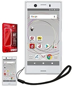 叶kanae カナエ Xperia XZ1 Compact docomo SO-02K ケース カバー TPUクリア スマホケース