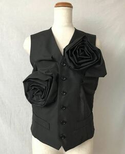 2013 [Vintage] 薔薇COMME des GARCONS コムデギャルソン ヴィンテージArchiveジュンヤワタナベ アーカイブJunya Watanabe Kei noir バラ