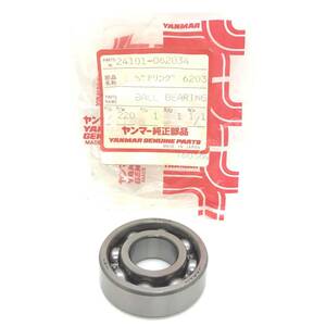 CL【未使用】ヤンマー 純正部品 ベアリング 6203 BALL BEARING 24101-062034　T ②