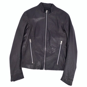 ディーゼルブラックゴールド DIESEL BLACK GOLD レザージャケット シングルライダース 羊革 アウター メンズ 44 cf05ot-rm11r06819