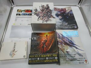 中古 Final Fantasy 14 ファイナルファンタジーXIV コレクターズエディション Windows / Heavensward ガイドブック3冊 Art of Ishgard