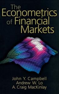 [A12357705]The Econometrics of Financial Markets