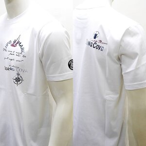 シナコバ Tシャツ 半袖 バックショットモデル L ゴルフ タウンウェア メンズ 新作24SS 24032346 sc KAs m 24110630