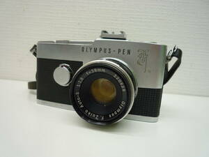 カメラ祭 オリンパス オリンパスペンF 287124 OLYMPUS PEN フィルムカメラ 中古品 レトロ 現状品 ※作動未確認・メンテナンス前提