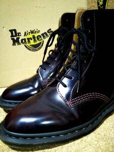 【Dr.MARTENS】ドクターマーチン ウィンチェスター2 8ホールブーツ UK8 (26.5cm ) WINCHESTER2 8 EYE BOOT チェリーレッド【箱付き美品】