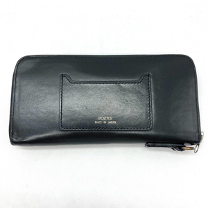 【中古】PORTER Lewis Leathers 長財布 ブラック ポーター ルイスレザー ロングウォレット LONG WALLET 381-05076[240019466122]