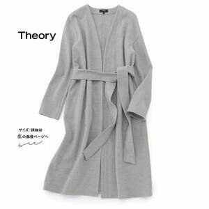 美品★セオリーtheory★Ssize/9号★コートX095