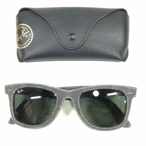 【レイバン】本物 Ray-Ban サングラス DENIM WAYFARER デニム ウェイファーラー RB 2140-F メンズ レディース イタリア製 ケース 送料520円