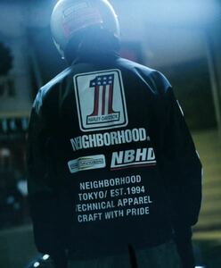 NEIGHBORHOOD ネイバーフッド×ハーレーダビッドソン NEIGHBORHOOD x HARLEY-DAVIDSON 22AW レーシングジャケット ブラック　Mサイズ