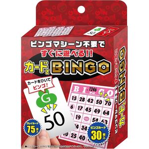 ハナヤマ すぐに遊べるカードでビンゴ 84246 6歳以上