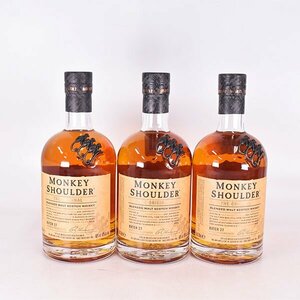 1円～★3本セット★モンキー ショルダー オリジナル バッチ27 700ml 40% スコッチウイスキー MONKEY SHOULDER F23S048