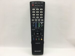 SHARP　リモコン　GA871WJSA　中古品M-8691