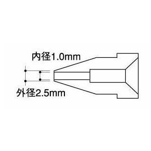 【新品】白光 A1005 ノズル／1.0MM