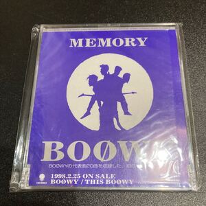 美品 非売品 プロモ盤 CD BOOWY MEMORY from THIS BOOWY 氷室京介 布袋寅泰