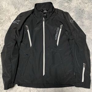 美品 希少 L Alpinestars アルパインスターズ ライディングジャケット バイクウェア ナイロンジャケット プロテクター ライダース メンズ 