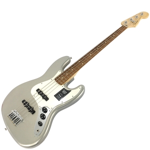 【動作保証】Fender Mexico Player Jazz Bass Pau Ferro Fingerboard Silver 2022年製 エレキ ベース 中古 良好 Y8893730