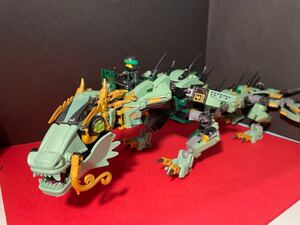 レゴ LEGO ニンジャゴー Ninja go 2017年　70612 Green Ninja Mech Dragon ジャンク　まとめて取引きし　大量出品中